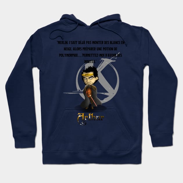 Merlin, I already don't know how to turn snow whites, so brew a polymorphism potion… Let me have some doubts Hoodie by Panthox